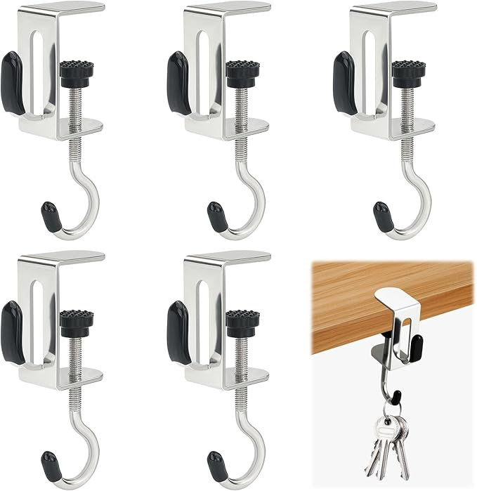 Desk Setup Shelves - Gantungan Tas untuk Meja, Penyangga Tas