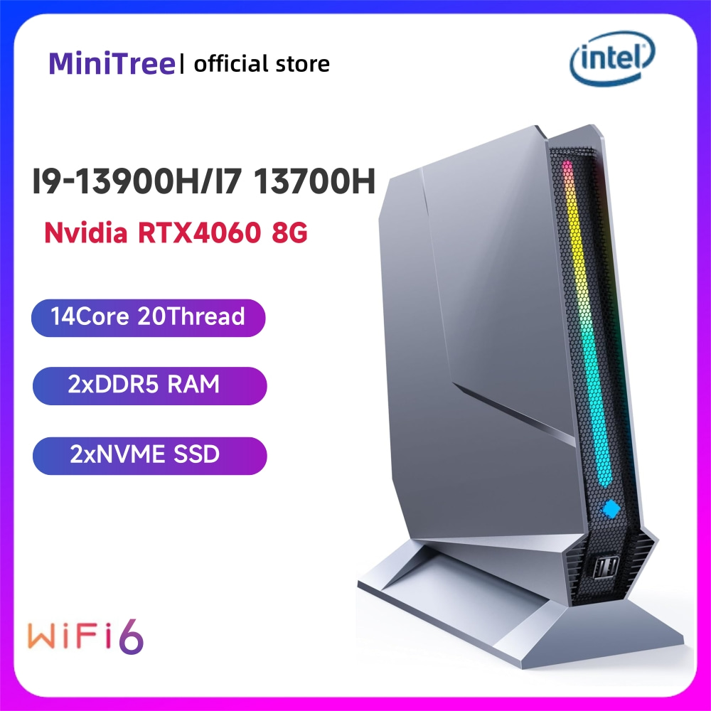 Intel Cpu Core I9 - Komputer Gaming Mini Desktop Core i9-13900H