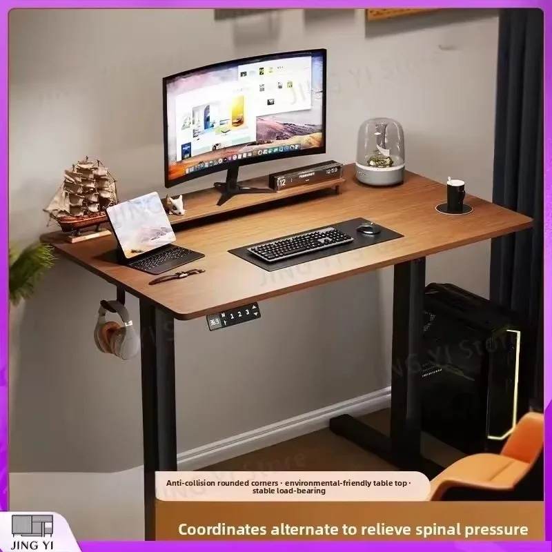 Desk Setup Bedroom - Meja Kerja Elektrik dengan Ketinggian yang