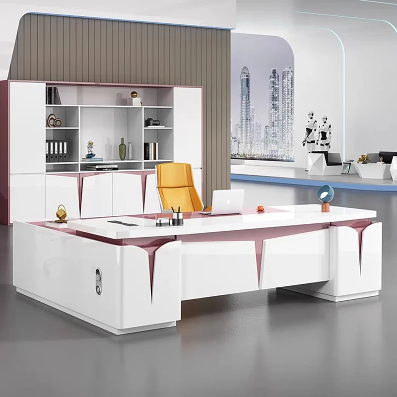 Desk Setup Reference - Perlengkapan Meja Kantor Sederhana, Meja Sudut