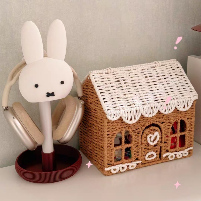 Desk Setup Headphones - Penyangga Headset Gaming Anime Miffy, Penyangga