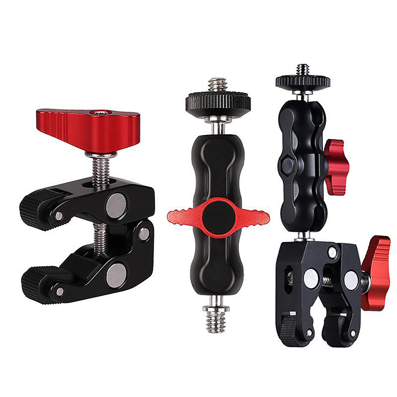 Monitor Arm Clamp - Multi-fungsi kepala bola Super Clamp lengan