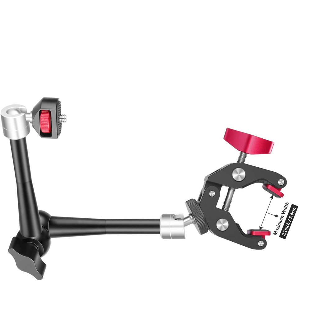 Monitor Arm Clamp - Penjepit Ajaib Artikulasi Geser yang Dapat