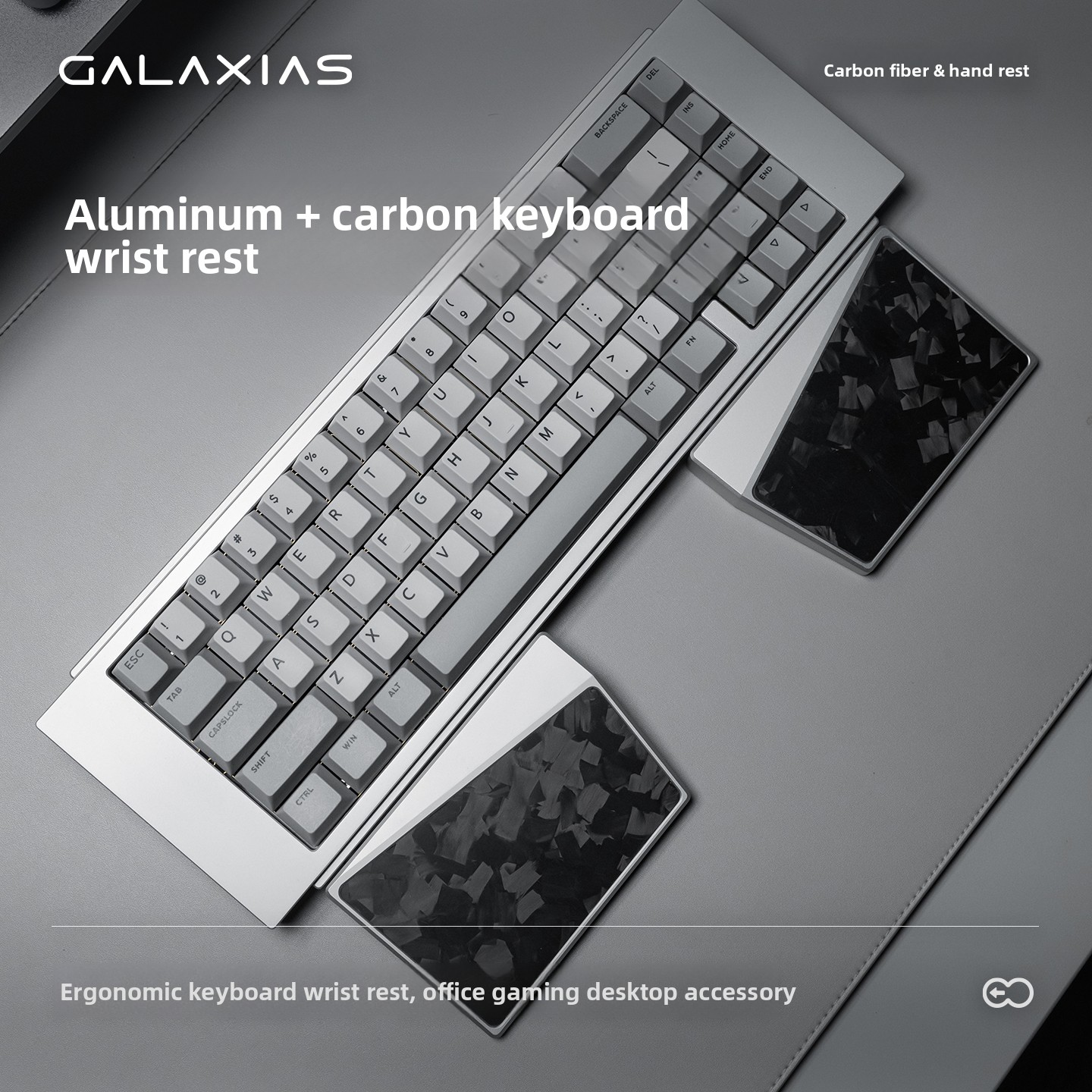 Penyangga Pergelangan Tangan K - Ergonomic Desk Setup Keyboard ulasan dan harga