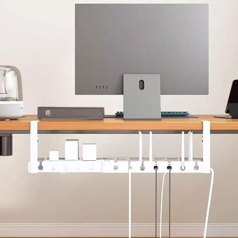 Rak Kabel Logam Multifungsi Ta - Desk Setup Shelves ulasan dan harga