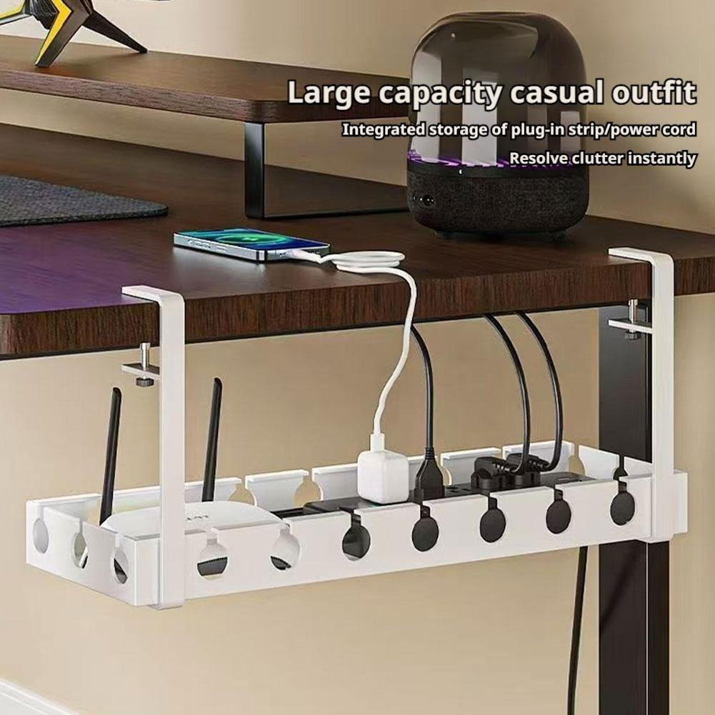 Rak Kabel Logam Multifungsi Ta - Desk Setup Shelves ulasan dan harga