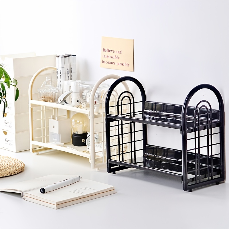 1 buah Rak Organizer Desktop P - Desk Setup Shelves ulasan dan harga