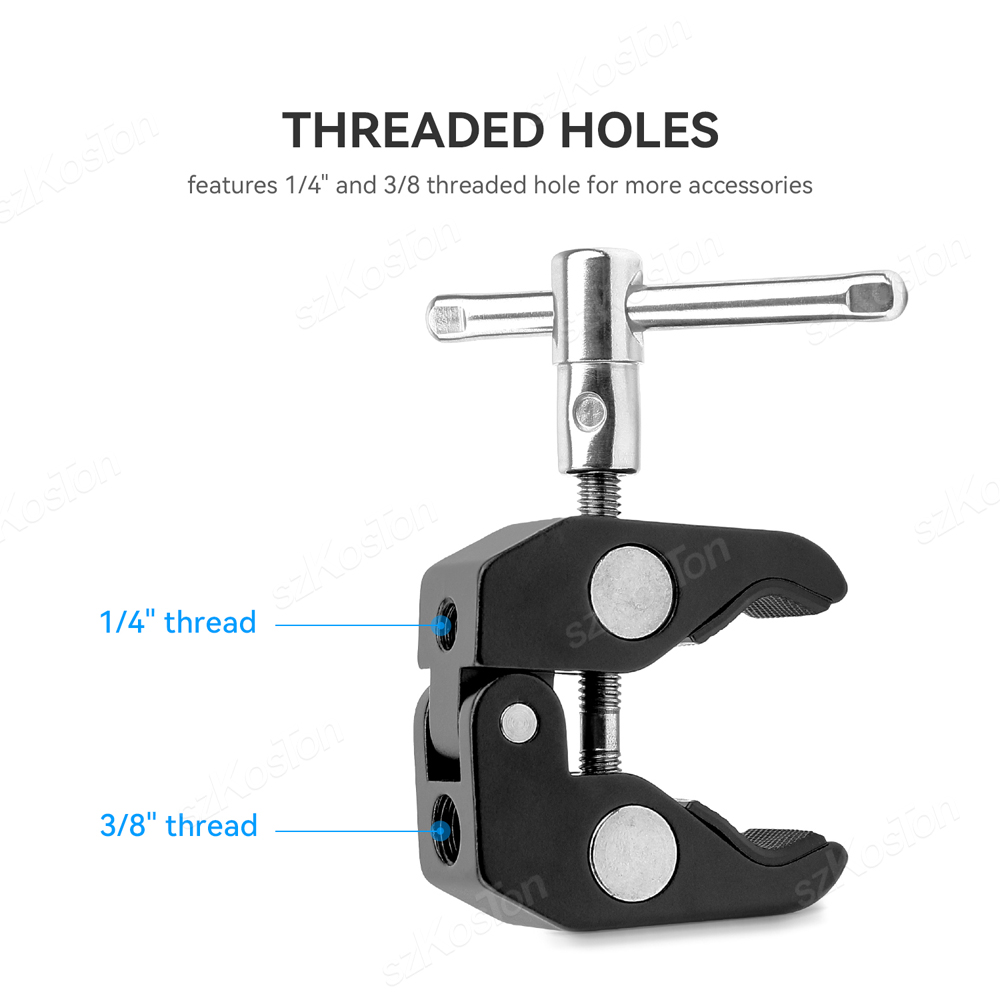 Penjepit Logam Kamera Super 36 - Monitor Arm Clamp ulasan dan harga