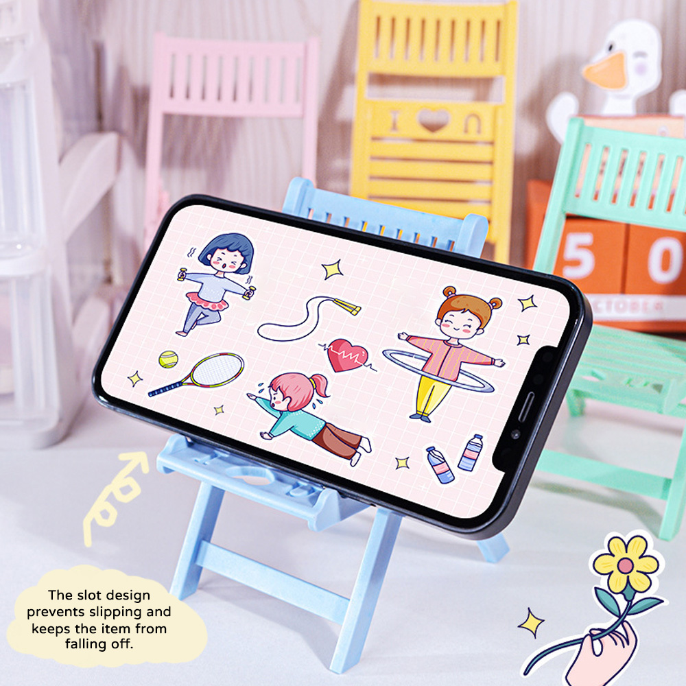 Kursi Lipat Mini Penyangga Pon - Desk Setup Options ulasan dan harga