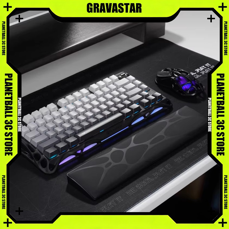 GravaStar Sci-Fi Ergonomic Key - Ergonomic Desk Setup Keyboard ulasan dan harga