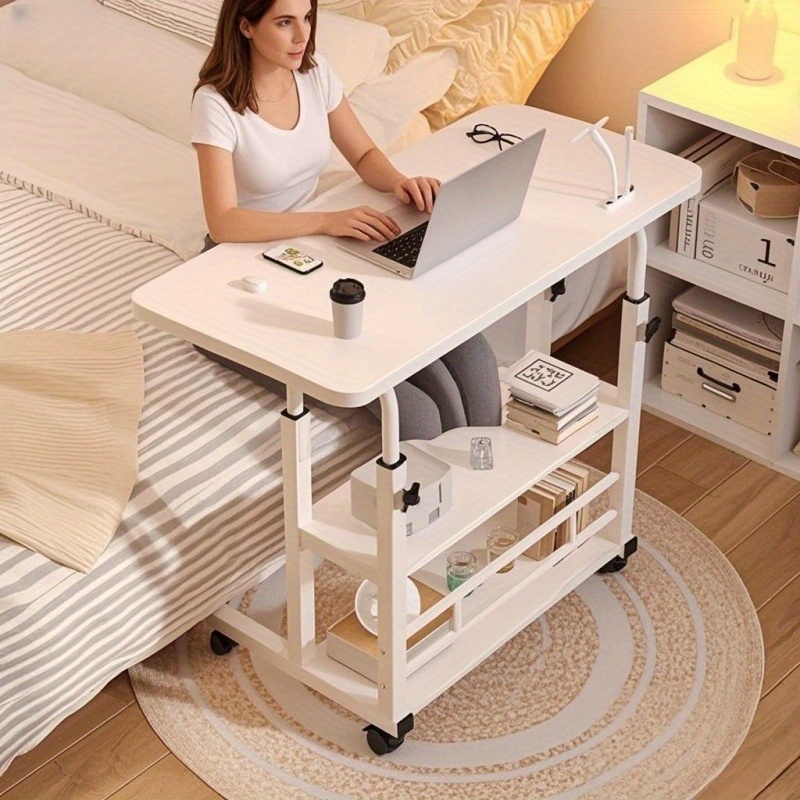 Meja Lipat Multifungsi dengan  - Desk Setup Shelves ulasan dan harga