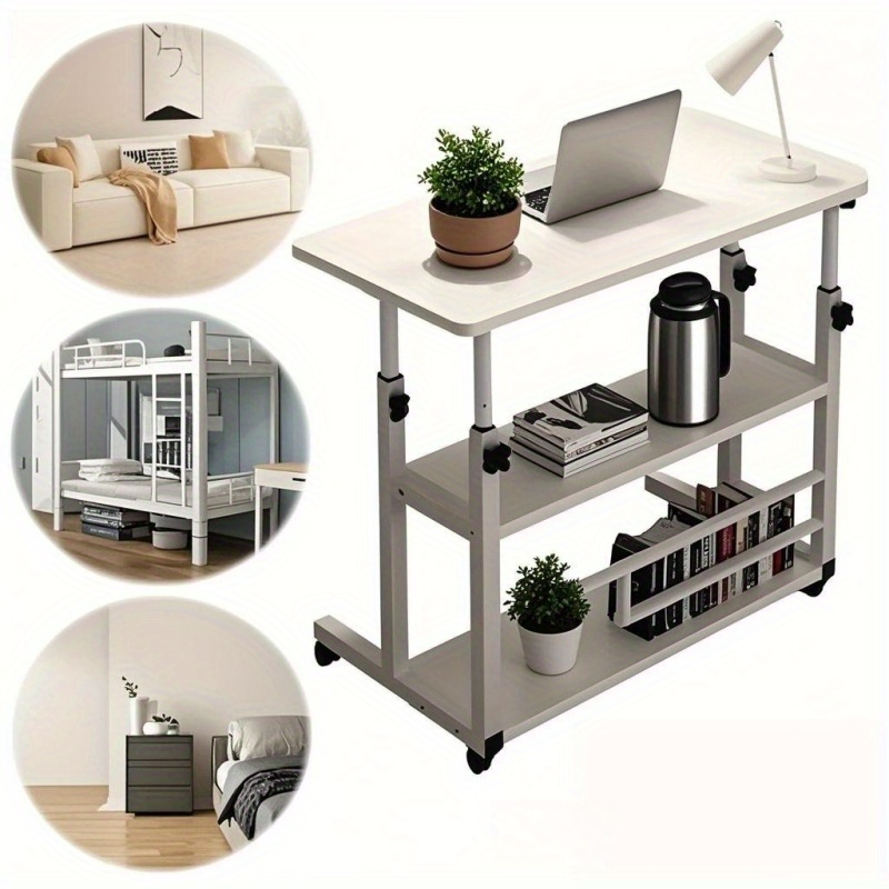 Meja Lipat Multifungsi dengan  - Desk Setup Shelves ulasan dan harga