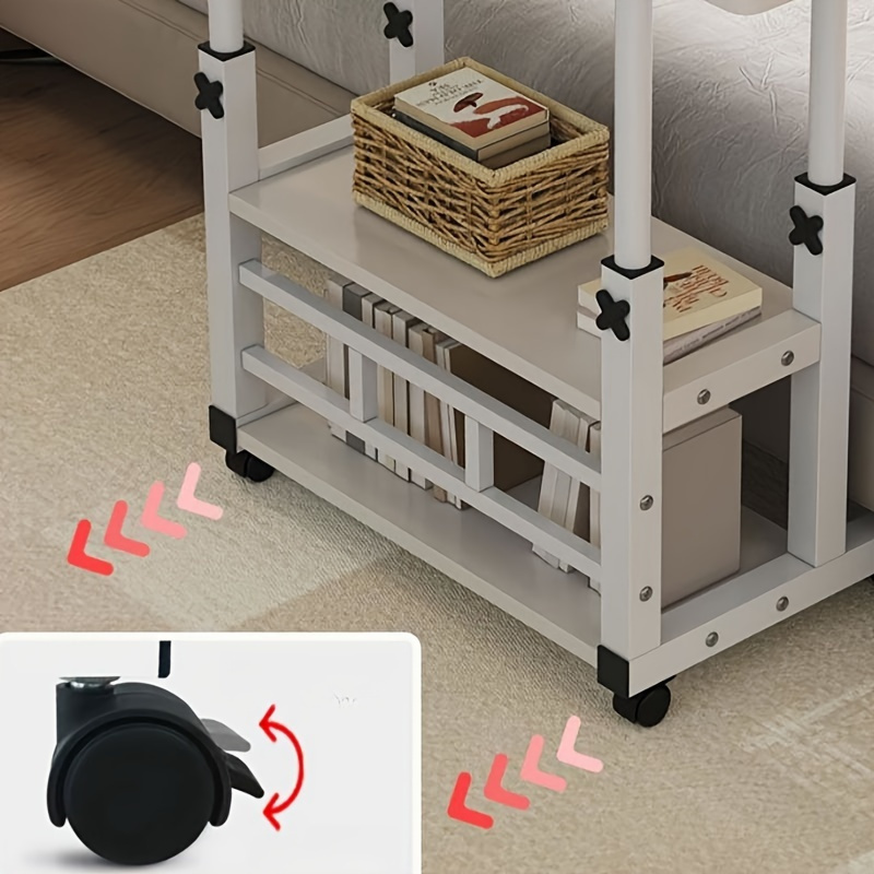 Meja Lipat Multifungsi dengan  - Desk Setup Shelves ulasan dan harga