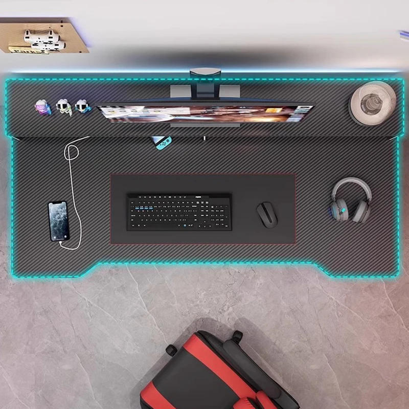 Meja Komputer Gaming dengan Pe - Ergonomic Desk Setup Keyboard ulasan dan harga