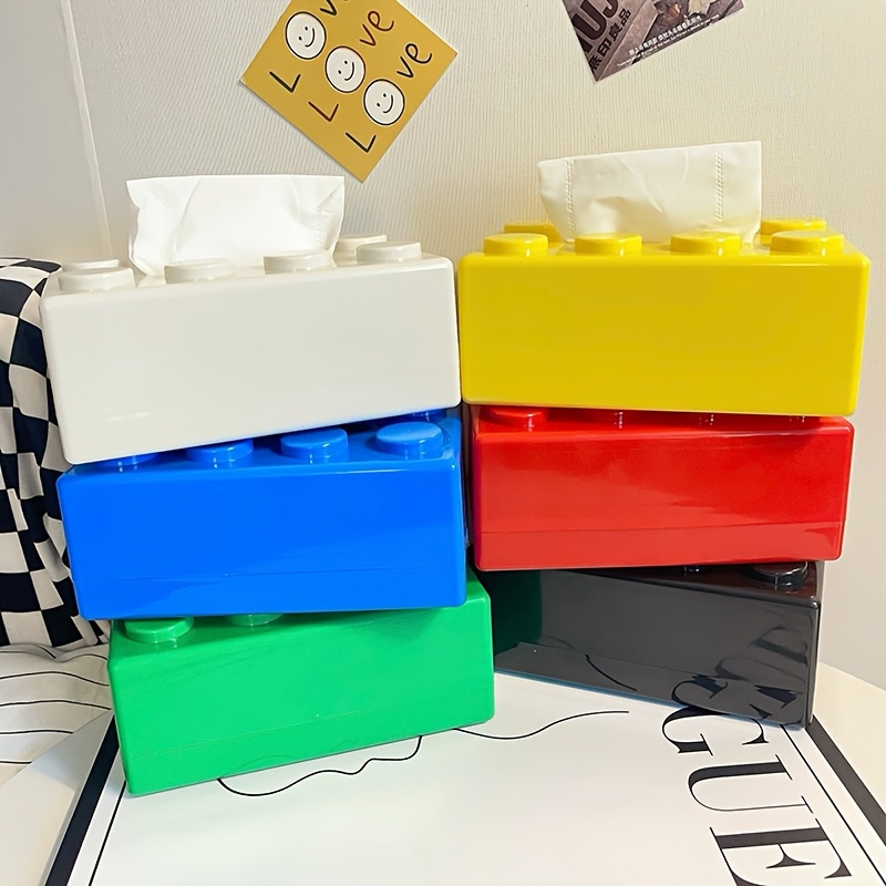Kotak Tisu Berbentuk Blok Bang - Desk Setup Developer ulasan dan harga