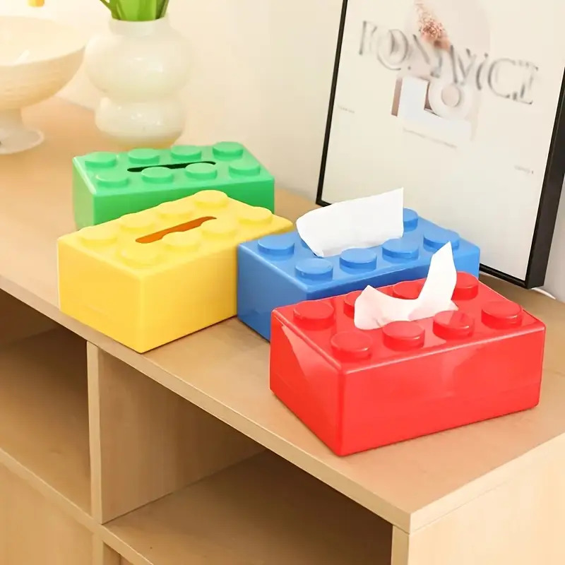 Kotak Tisu Berbentuk Blok Bang - Desk Setup Developer ulasan dan harga