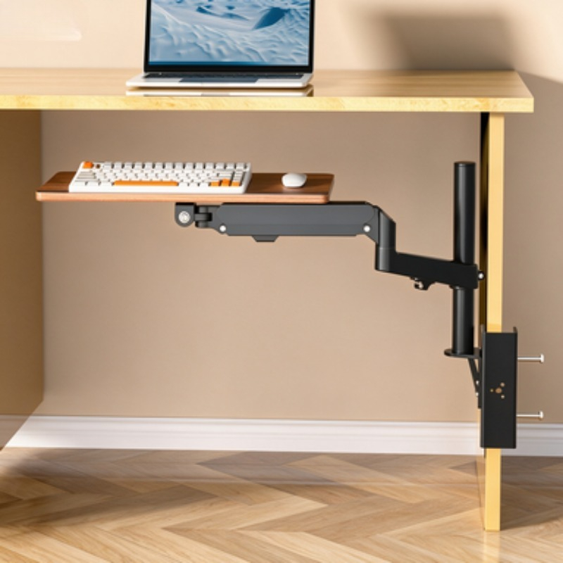 Rak Keyboard Hemat Ruang di Ba - Ergonomic Desk Setup Keyboard ulasan dan harga