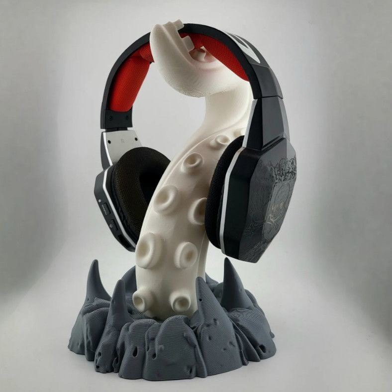 Penyangga Headphone Tentakel G - Desk Setup Headphones ulasan dan harga