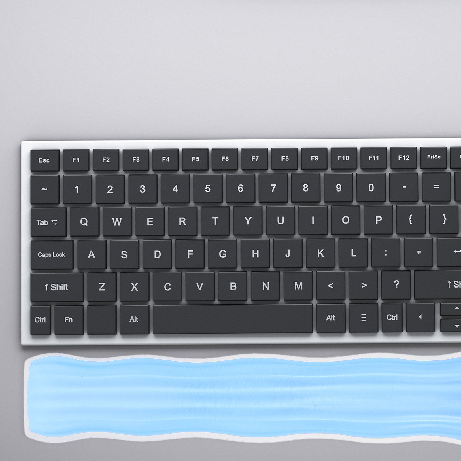 Penyangga Pergelangan Tangan K - Ergonomic Desk Setup Keyboard ulasan dan harga