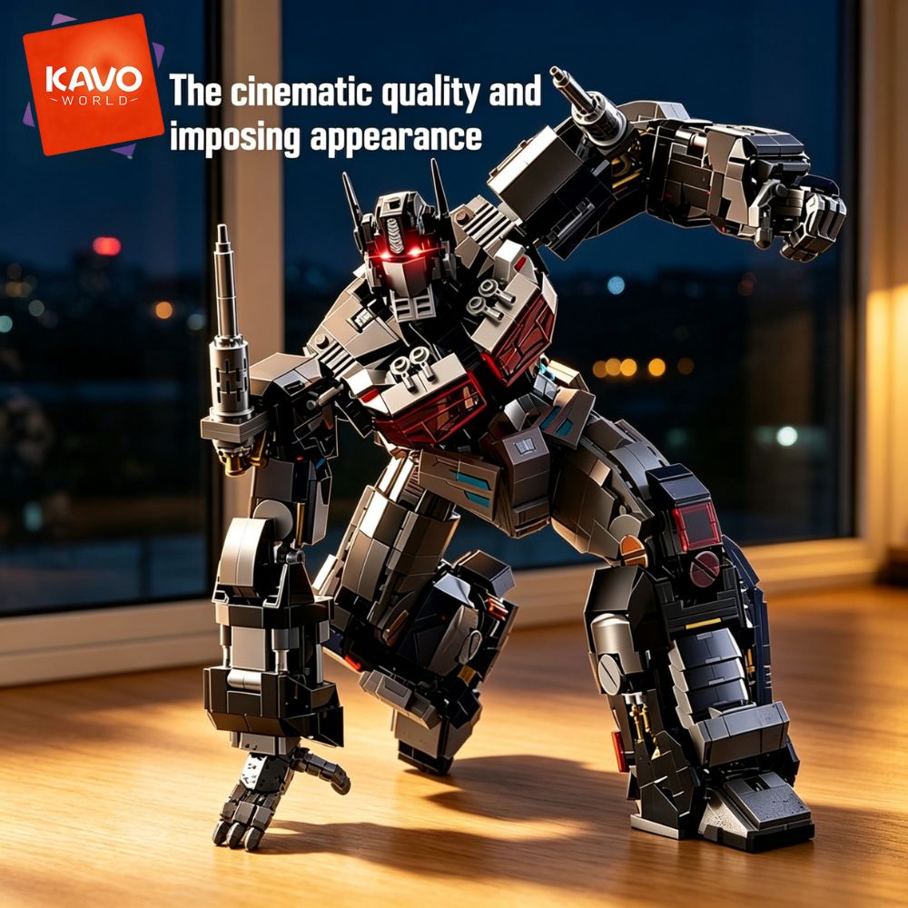 KAVOWORLD 2045pcs Set Mainan B - Desk Setup Build ulasan dan harga