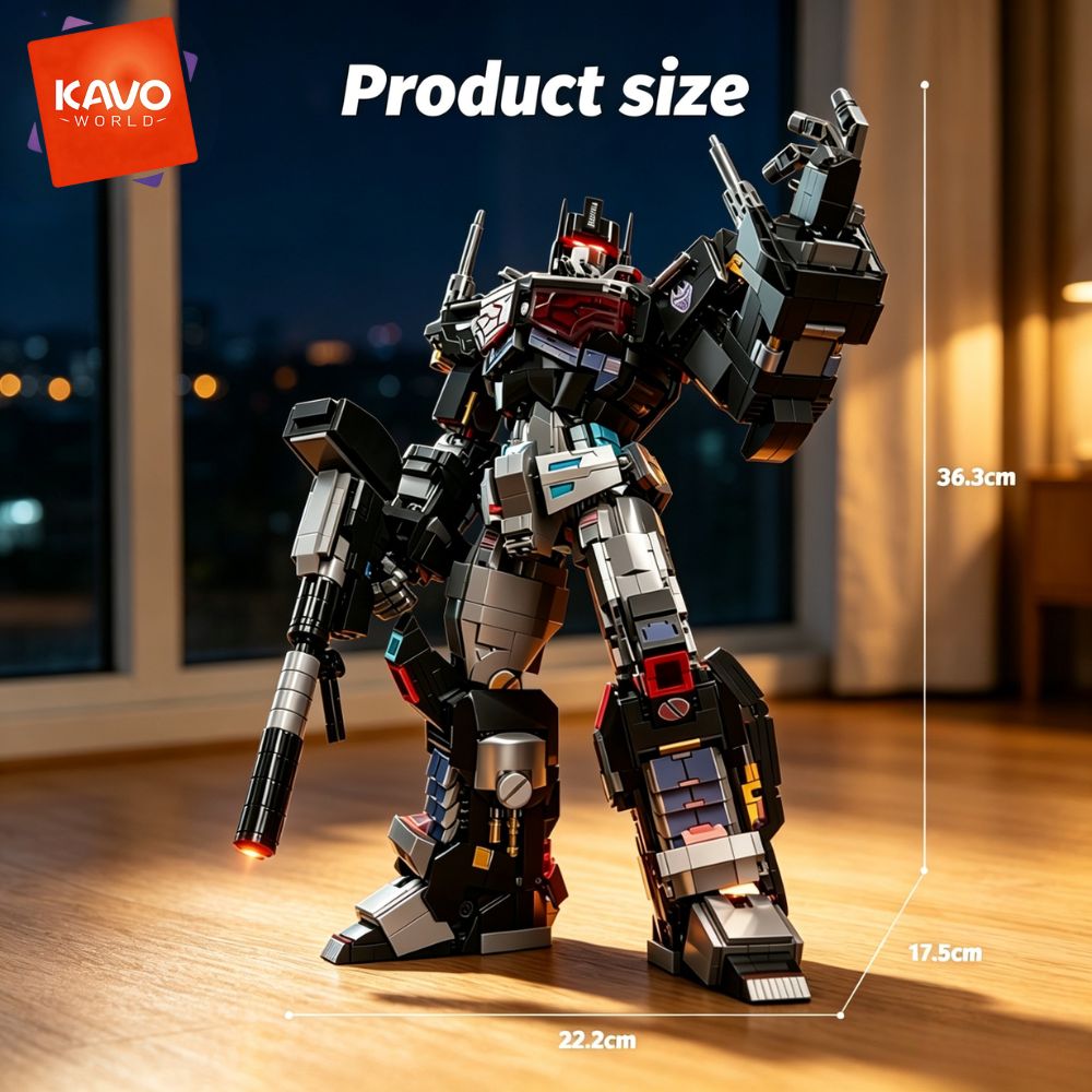 KAVOWORLD 2045pcs Set Mainan B - Desk Setup Build ulasan dan harga