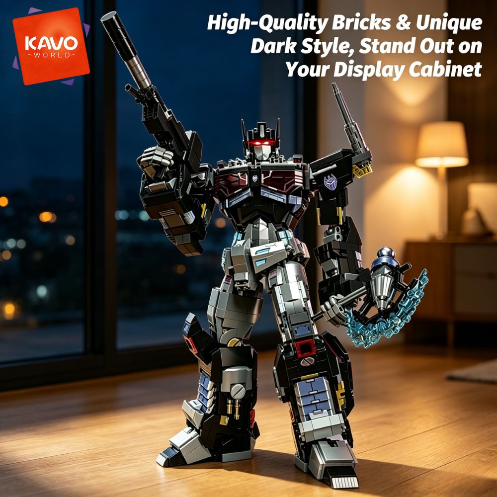 KAVOWORLD 2045pcs Set Mainan B - Desk Setup Build ulasan dan harga