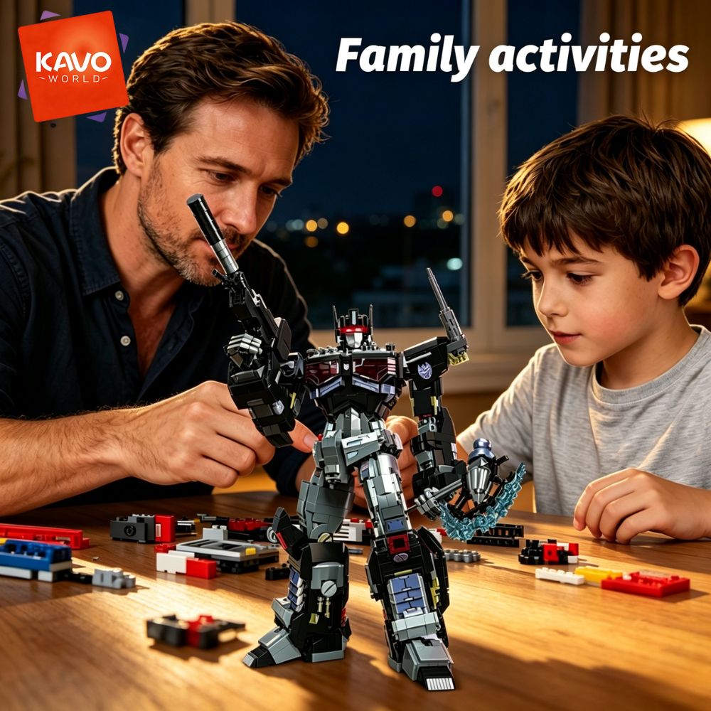 KAVOWORLD 2045pcs Set Mainan B - Desk Setup Build ulasan dan harga