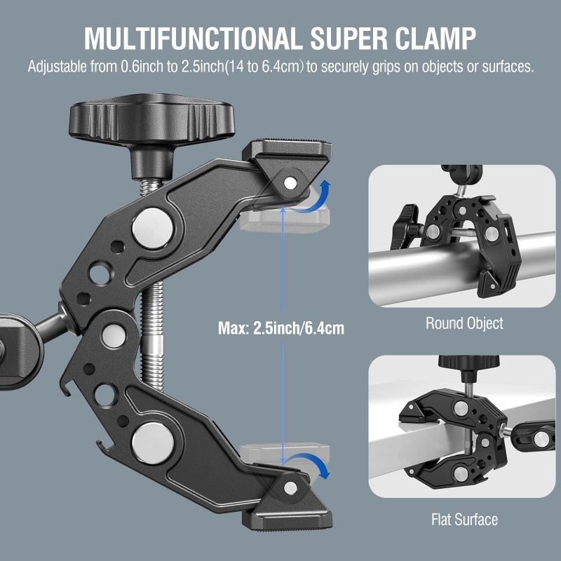Penjepit Aluminium Universal S - Monitor Arm Clamp ulasan dan harga