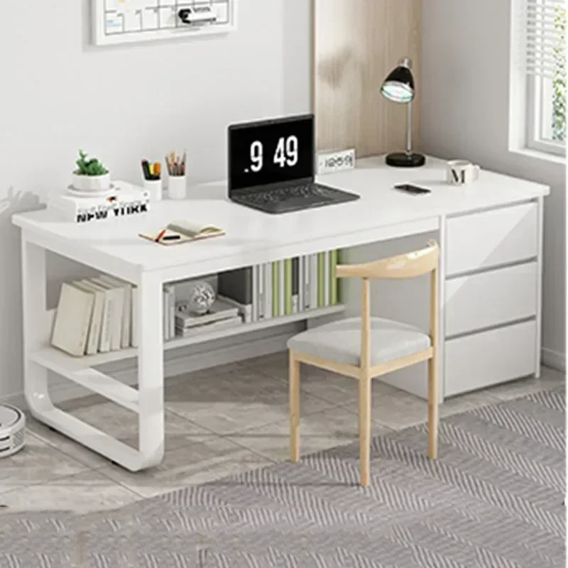 Meja Komputer Eropa dengan Kak - Desk Setup Bedroom ulasan dan harga