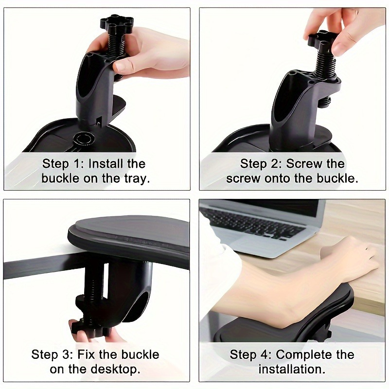 1 Buah Ekstender Sandaran Tang - Ergonomic Desk Setup Keyboard ulasan dan harga