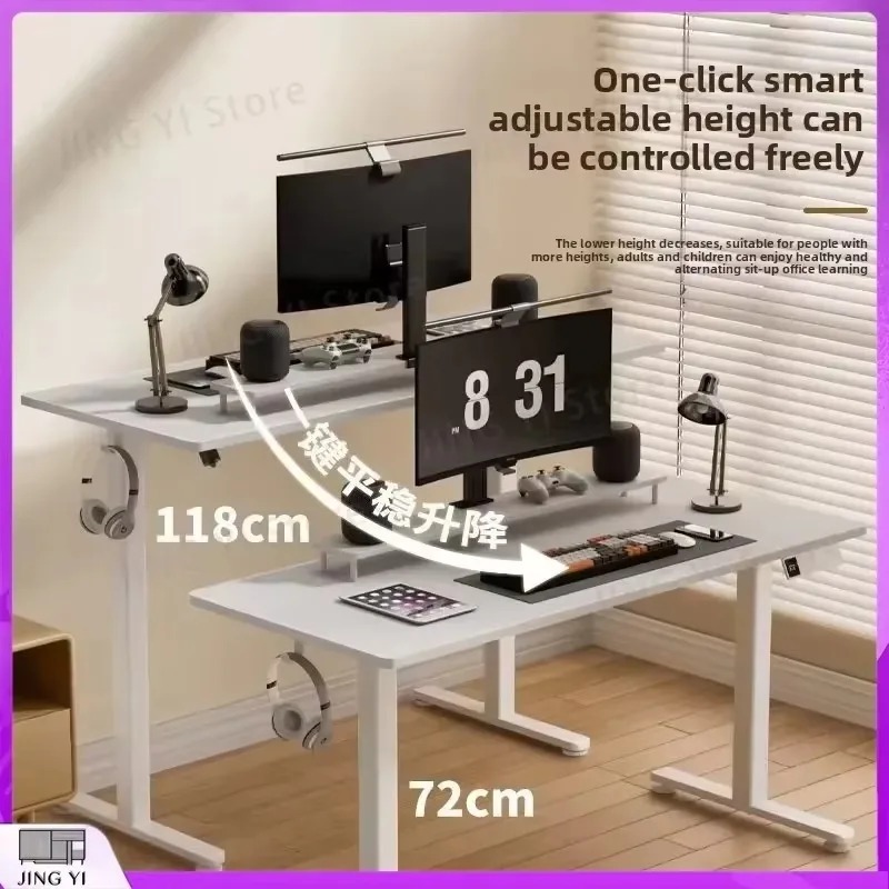 Meja Kerja Elektrik dengan Ket - Desk Setup Bedroom ulasan dan harga