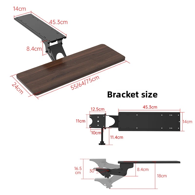 Rak Keyboard Ergonomis di Bawa - Ergonomic Desk Setup Keyboard ulasan dan harga