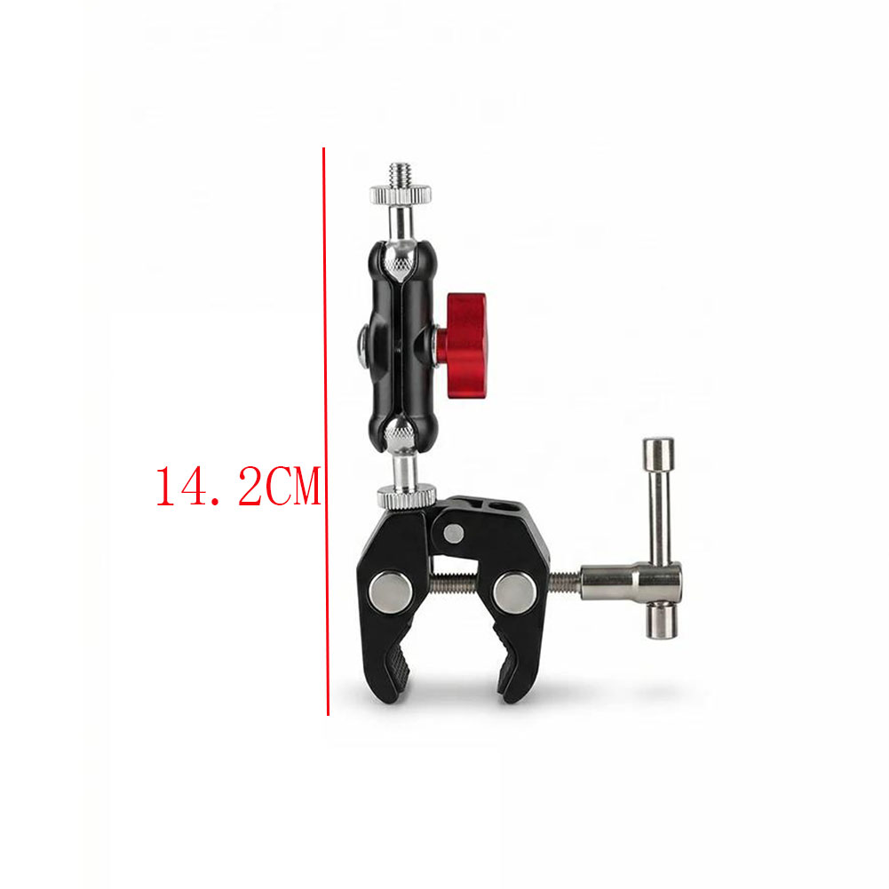 1/4 Klem Logam Kamera Super Cl - Monitor Arm Clamp ulasan dan harga