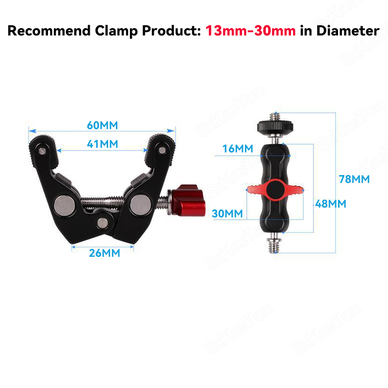 Multi-fungsi kepala bola Super - Monitor Arm Clamp ulasan dan harga