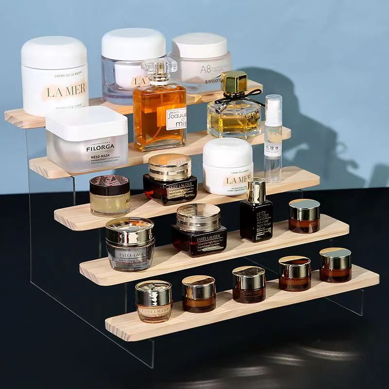 Rak Pajangan Kayu Bakar, Rak P - Desk Setup Shelves ulasan dan harga