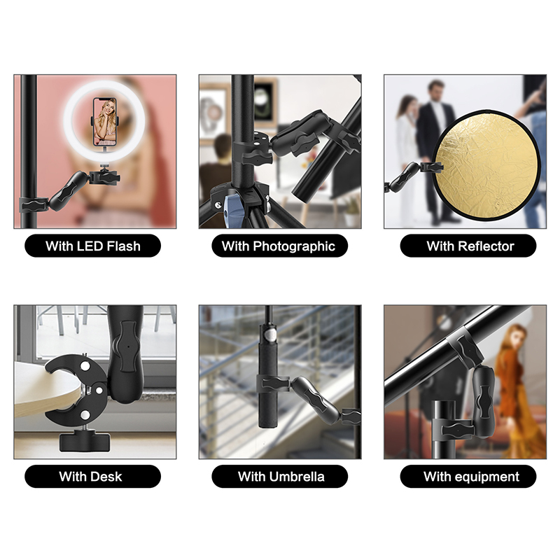 Penjepit Kamera Super Ganda de - Monitor Arm Clamp ulasan dan harga