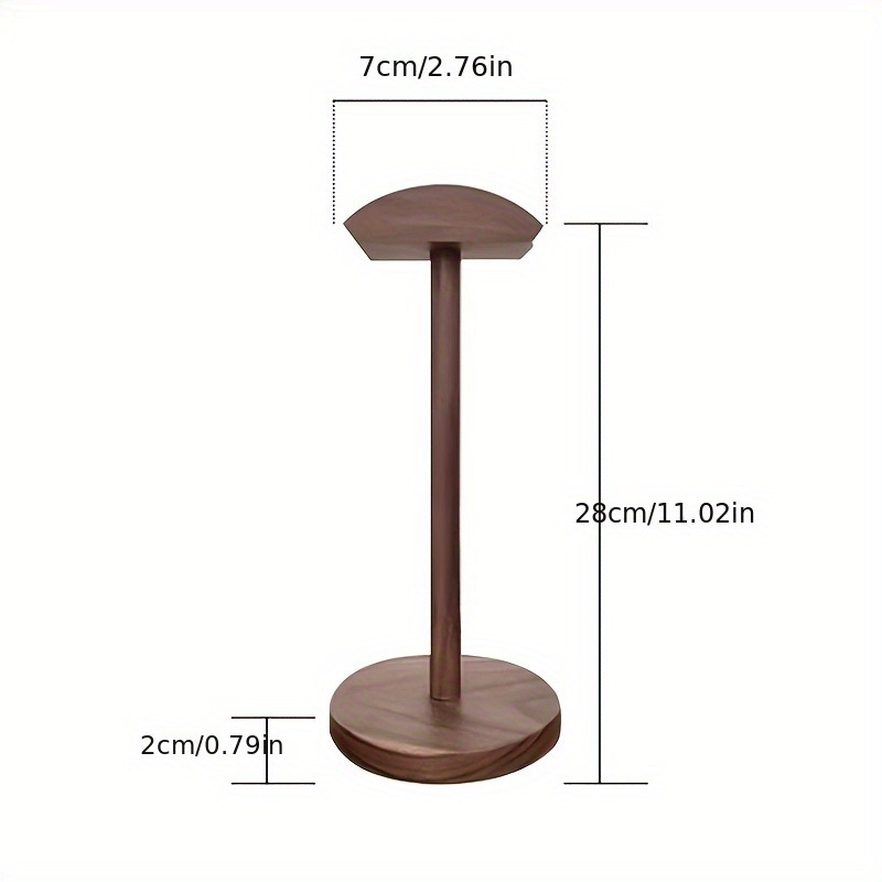 Penyangga Headphone Kayu PGY,  - Desk Setup Headphones ulasan dan harga