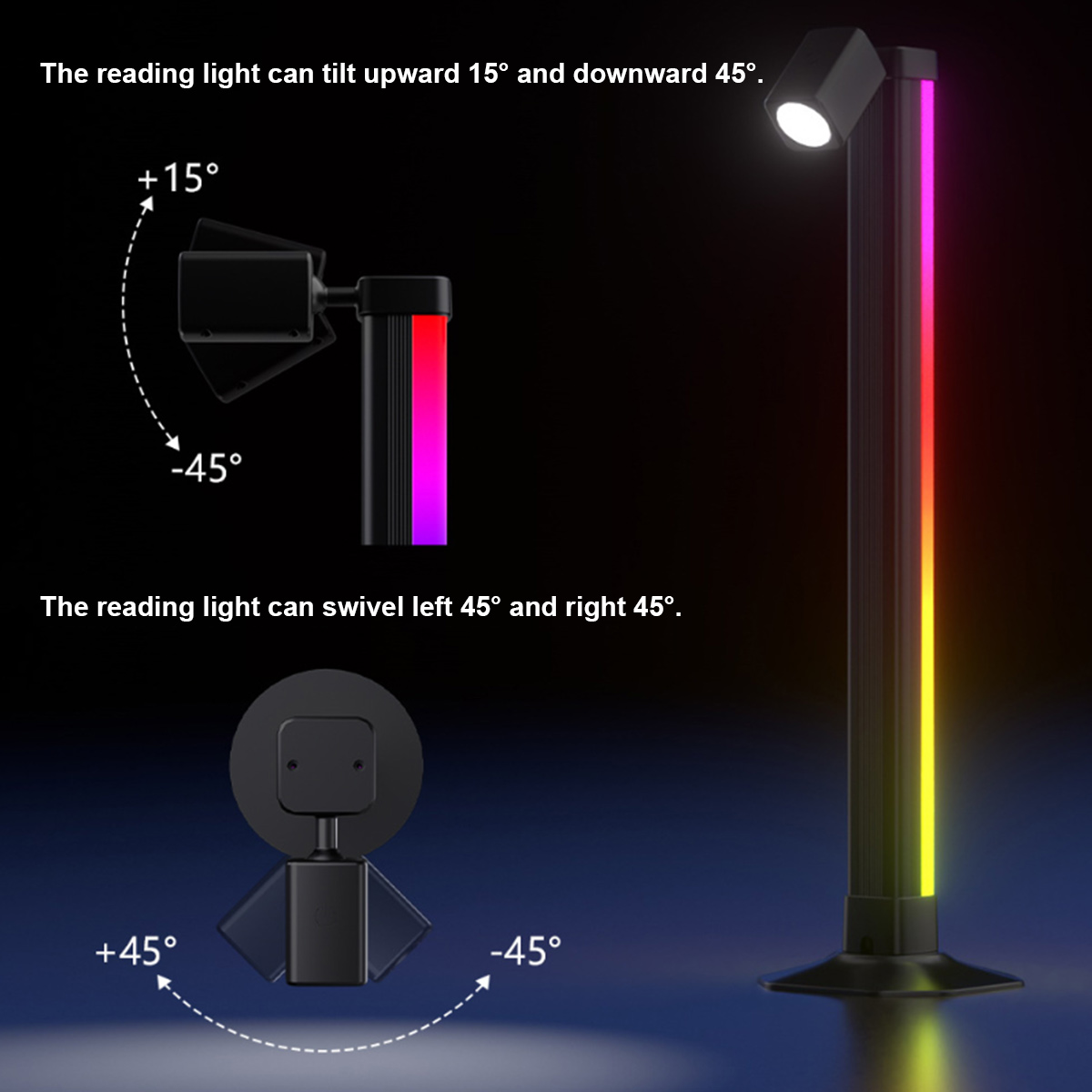 Lampu LED RGB Smart Light Bar  - Desk Setup Bedroom ulasan dan harga