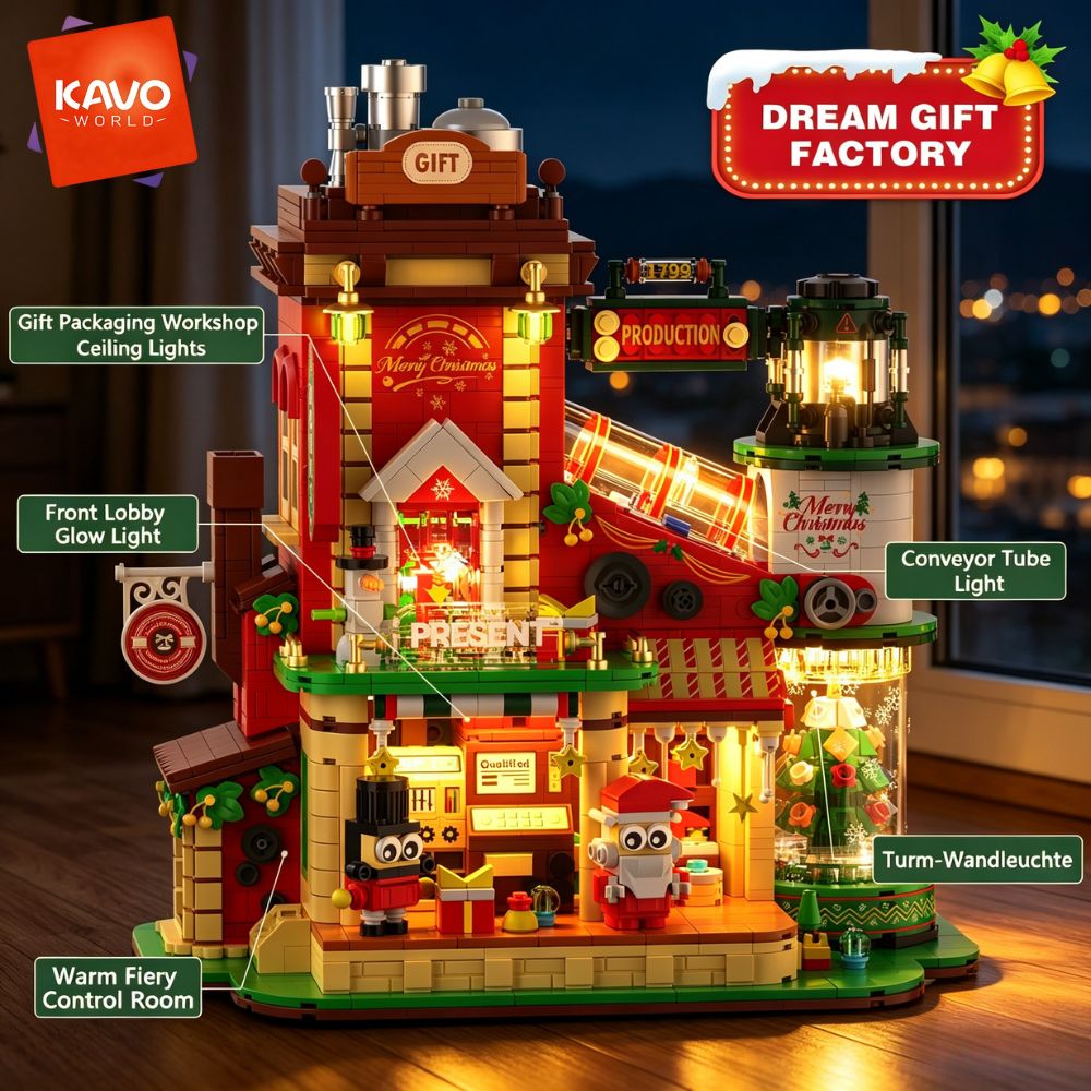 KAVOWORLD 2775PCS Mainan Blok  - Desk Setup Options ulasan dan harga