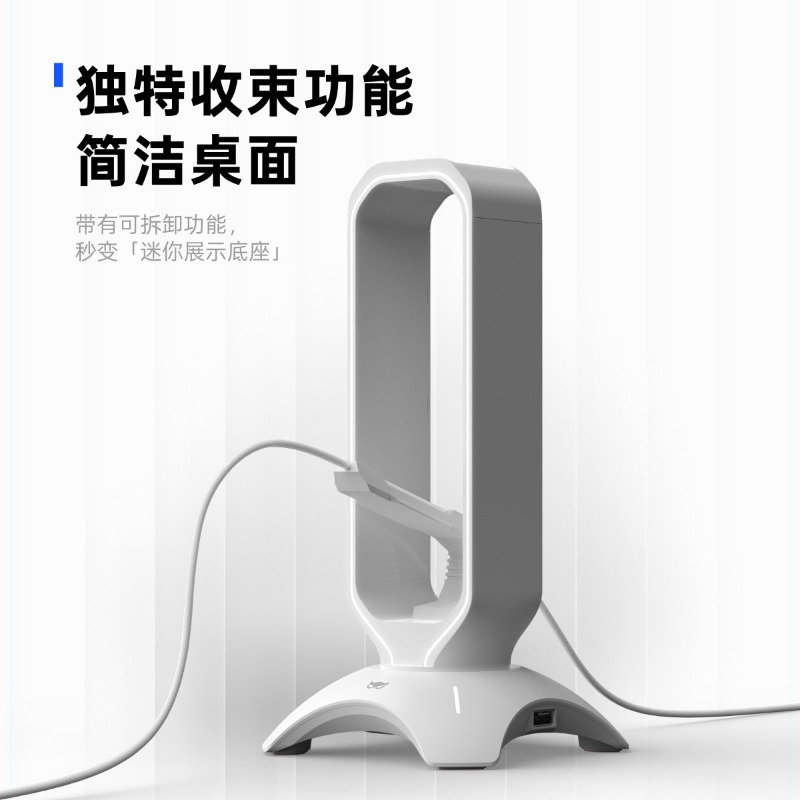 Waizowl RGB Headphone Stand Ga - Desk Setup Headphones ulasan dan harga