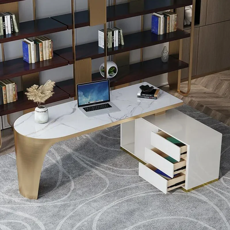 Meja Kantor Eksekutif Eropa, M - Desk Setup Bedroom ulasan dan harga